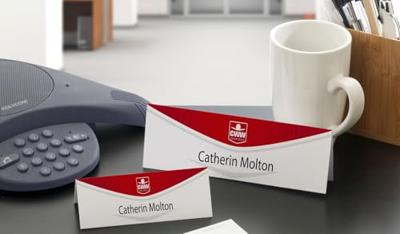 AVERY Bedrukbare naamkaarten 20 blad, 40 stuks (ft 180 x 60 mm)