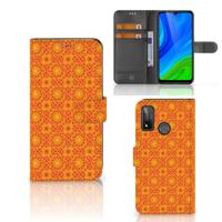 Huawei P Smart 2020 | Telefoon Hoesje | Batik Oranje - thumbnail
