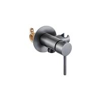 Fortifura Calvi Mengkraan Bidet - met handdouchehouder - gunmetal SW1236932 - thumbnail