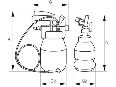 Bahco luchtonderbreker afperser | BBR350 Bahco luchtonderbreker afperser | BBR350