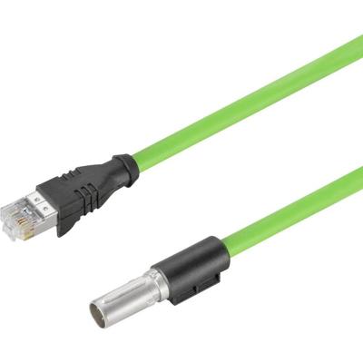 Weidmüller 2503730150 Sensor/actuator dataconnector, geassembleerd Aantal polen (sensoren): 8 Stekker, recht 1.50 m 1 stuk(s)