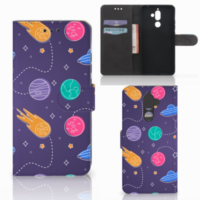 Nokia 7 Plus Wallet Case met Pasjes Space