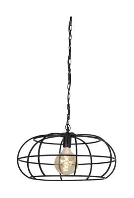 Light & Living Hanglamp 'Imelda' Ø53cm, mat zwart