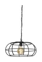 Light & Living Hanglamp 'Imelda' Ø53cm, mat zwart - thumbnail