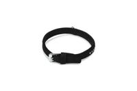 Beeztees Buffalo - Halsband Hond - Leer - Zwart - 30-36 cm - thumbnail