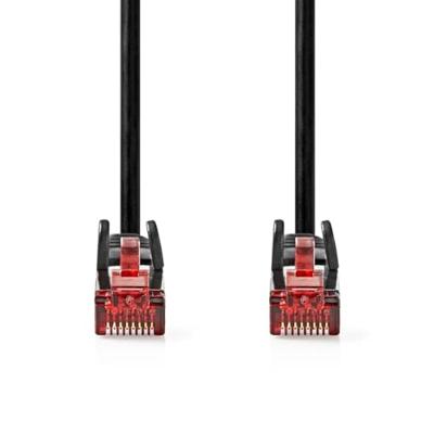 Nedis CCGL85200BK100 CAT6-kabel RJ45 Male RJ netwerkkabel Zwart 10 m U/UTP (UTP)