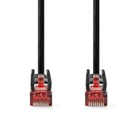 Nedis CAT6 Netwerkkabel | RJ45 Male | RJ45 Male | U/UTP | 10.0 m | Rond | PVC | Zwart | Label - CCGL85200BK100 - thumbnail