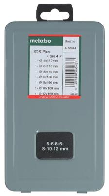 Metabo 630584000 Beton-spiraalboor 7-delig 5 mm, 6 mm, 8 mm, 10 mm, 12 mm 7 stuk(s) Metabo 630584000 Beton-spiraalboor 7-delig 5 mm, 6 mm, 8 mm, 10 mm, 12 mm 7 stuk(s)