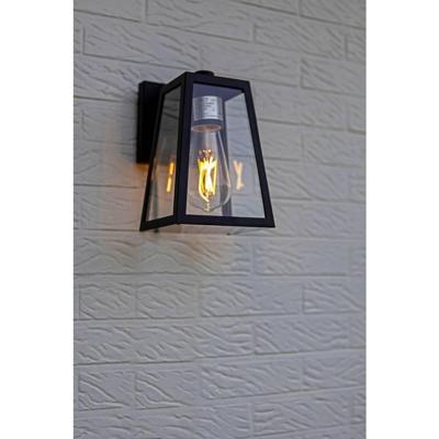 Lutec 7290901012 FIA buitenlamp E27 Zwart