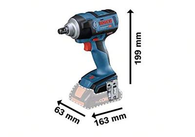 Bosch Blauw GDS 18V-300 | Slagmoersleutel | 18V | 2x 4.0Ah ProCore | in L-Boxx - 06019D8202