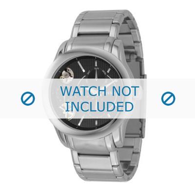 Fossil horlogeband ME1078 Staal Zilver