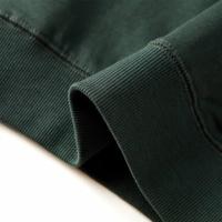 Kindertrui met gezicht-print 104 donkergroen - thumbnail