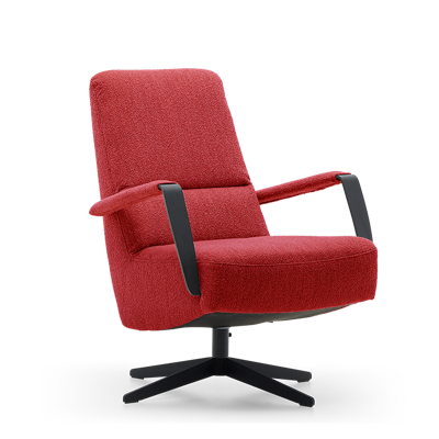 Fauteuil X-108 Rood Stof Fauteuil X-108 Rood Stof