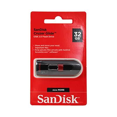 SanDisk Cruzer® Glide™ USB-stick 32 GB Zwart SDCZ60-032G-B35 USB-A 2.0