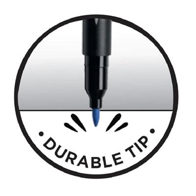 Bic viltstift Intensity Dual tip, etui van 6 stuks, pastel