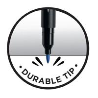 Bic viltstift Intensity Dual tip, etui van 6 stuks, pastel - thumbnail