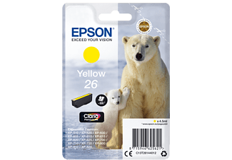 Epson C13T26144022 4.5ml 300pagina's Geel inktcartridge