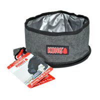KONG Opvouwbare Travel Bowl - Set met dubbele kommen. - thumbnail