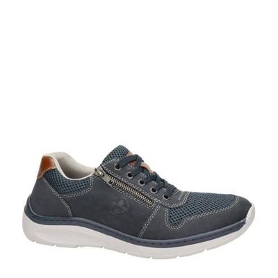 Rieker veterschoenen donkerblauw Rieker veterschoenen donkerblauw