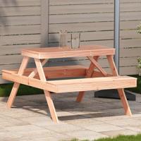 Picknicktafel 105x134x75 cm massief douglashout - thumbnail