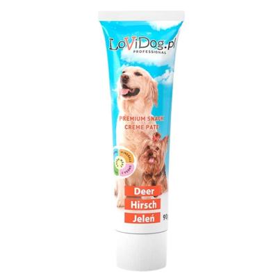 LOVIDOG Venison paste - traktatie voor hond - 90g