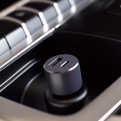 Satechi ST-TCPDCCM Laadadapter 72 W 1x USB-A, 1x USB-C Antraciet Binnen Satechi ST-TCPDCCM Laadadapter 72 W 1x USB-A, 1x USB-C Antraciet Binnen