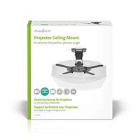 Nedis PJCM100BK Plafondbeugel Voor Projector 360° Draaibaar Max. 10 Kg Afstand Tot De Muur Van 130 Mm Zwart - thumbnail