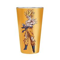 Dragon Ball - Super Saiyan Goku Large Glass - thumbnail
