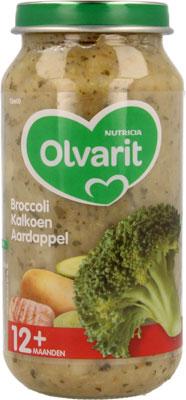 Olvarit Broccoli kalkoen aardappel 12M00 250 Gram