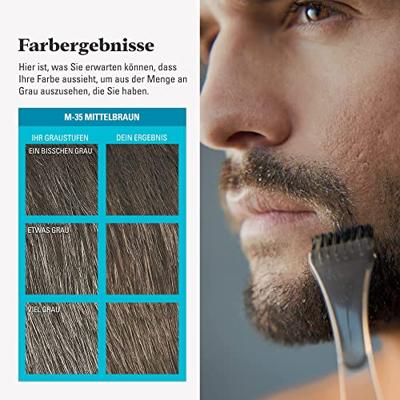 Just For Men Snor & Baard Haarkleuring - M35 Middenbruin - thumbnail