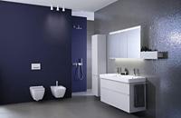 Geberit Smyle Wandcloset - verkort - 49cm - rimfree - diepspoel - keratect - wit 500.379.01.8 - thumbnail