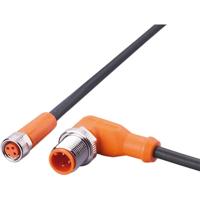 ifm Electronic EVC890 Verbindingskabel Aantal polen (sensoren): 3, 3 Stekker, haaks, Bus, recht 5 m 1 stuk(s) - thumbnail