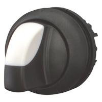 Eaton 216866 M22S-WK Keuzetoets Kunststof frontring Knevel Zwart 1 stuk(s) - thumbnail
