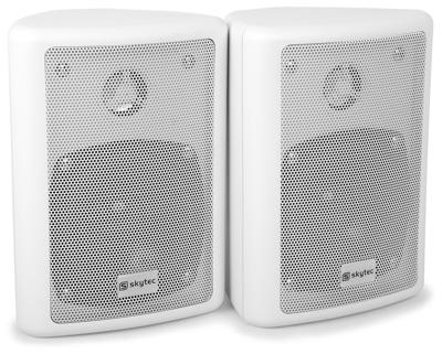 Skytec ODS40W passieve speakerset 4 inch 2x 75W wit