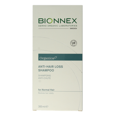 Bionnex Shampoo anti hair loss for normal hair 300 Milliliter