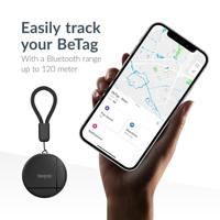 Beeep BeTag Find My Tracker Black & Keychain Black - 1 pack - thumbnail