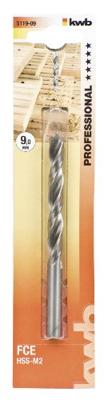 kwb 511909 Hout-spiraalboor 9 mm Gezamenlijke lengte 125 mm 1 stuk(s) kwb 511909 Hout-spiraalboor 9 mm Gezamenlijke lengte 125 mm 1 stuk(s)