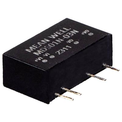 MEAN WELL MDS01M-05N DC/DC-converter, print 5 V 0.20 A 1 W Aantal uitgangen: 1 x Inhoud 1 stuk(s)