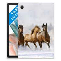 Samsung Galaxy Tab A8 2021/2022 Back Case Paarden - thumbnail