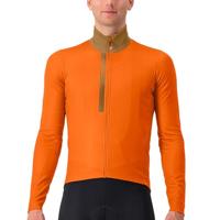 Castelli Entrata Thermal fietsshirt lange mouw oranje heren M - thumbnail