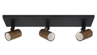 Highlight Spot Picollo 3 lichts L 40 cm incl mini GU10 zwart goud - thumbnail