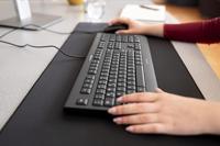 CHERRY DC 2000 toetsenbord Inclusief muis Universeel USB AZERTY Frans Zwart - thumbnail