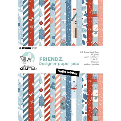 Creative Craftlab • friendz design paper pad hello winter