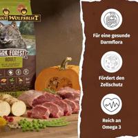 WOLFSBLUT Dark Forest Venison with sweet potatoes - droog hondenvoer - 12,5kg - thumbnail