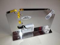 Zakkensluiter metaal met mes 12mm INOX - 5 stuks - thumbnail