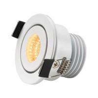 LED Spot Module 300 lumen 3,3W 2700K dimbaar diameter 50mm kantelbaar wit - thumbnail