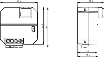 Theben 4942570 Dimactor DU 1 KNX Theben 4942570 Dimactor DU 1 KNX