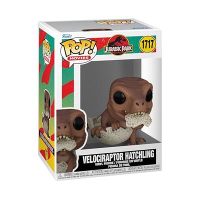 Funko Pop! figuur Jurassic Park velociraptor uit dinosaurus ei - thumbnail
