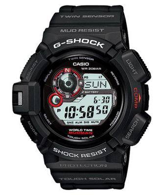 Casio G-9300-1E horloge Kwarts (zonne-energie) Armbandhorloge Man Zwart Casio G-9300-1E horloge Kwarts (zonne-energie) Armbandhorloge Man Zwart