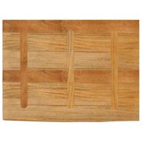 Tafelblad met natuurlijke rand 90x60x3,8 cm massief mangohout - thumbnail